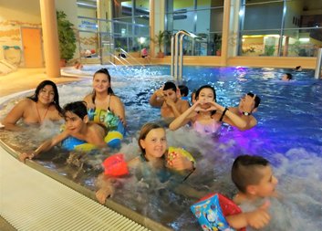 S Rebelem v Aquaparku Olešná