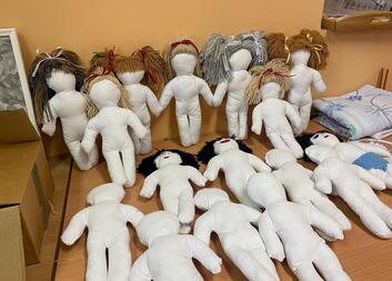 Panenky pro dětské oddělení frýdecké nemocnice 