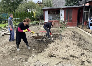 Oslava dne charity spojená s pomocí po povodních