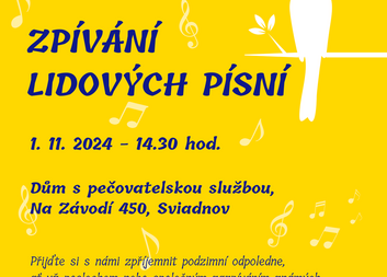 Vzpomínka na zemřelé skrze zpěv lidových písní