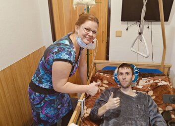 Sílu mi dává péče rodiny, služba Salvia i můj přístup ke sportu