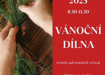 Vánoční dílna v Centru Pramínek