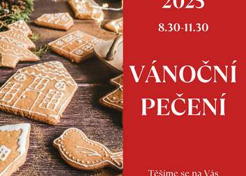 Vánoční pečení v Centru Pramínek