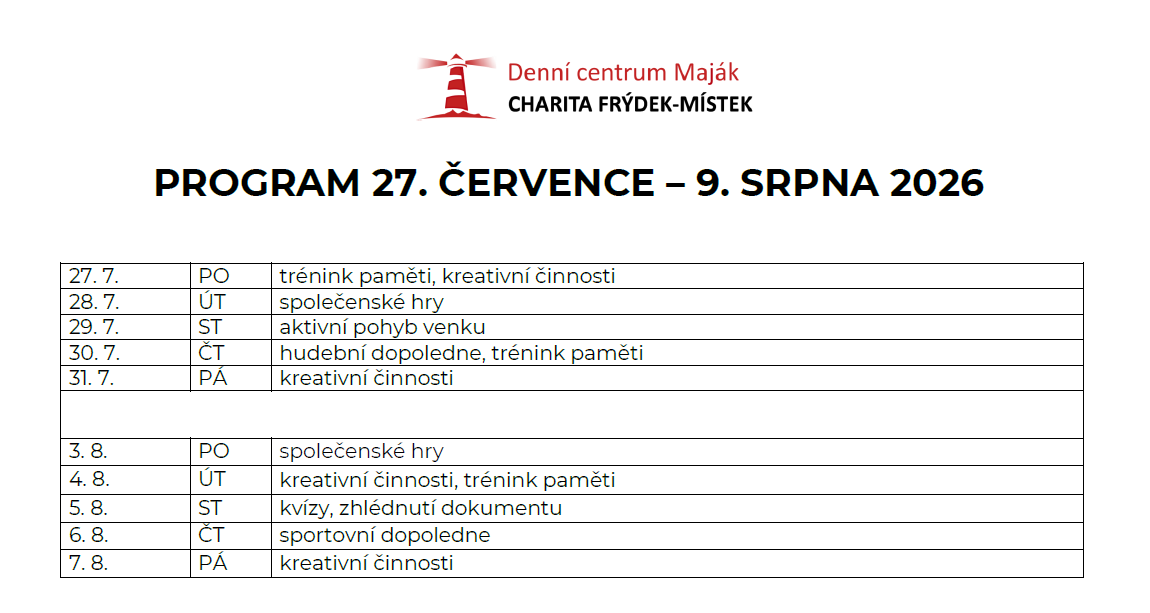 DCM 27.7.-9.8.26 DCM 27.7.-9.8.26