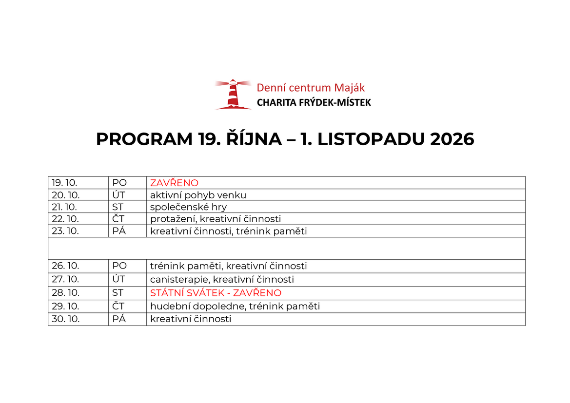 19.10.2026-1.11.2026 maják